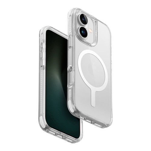 Uniq для iPhone 16 чехол Combat Lume-White (MagSafe)