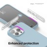 Elago для iPhone 15 Pro чехол Soft silicone (Liquid) Sky Blue