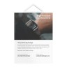 Uniq для Apple Watch 42 mm чехол VOUTE with 9H Tempered Glass Silver