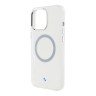 BMW для iPhone 16 Pro чехол Signature PC/TPU Printed Circle прозрачный (MagSafe)