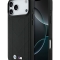 BMW для iPhone 17 Pro Max чехол M-series PU Quilted Metal logo Hard Black (MagSafe)
