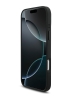 BMW для iPhone 17 Pro Max чехол M-series PU Quilted Metal logo Hard Black (MagSafe)