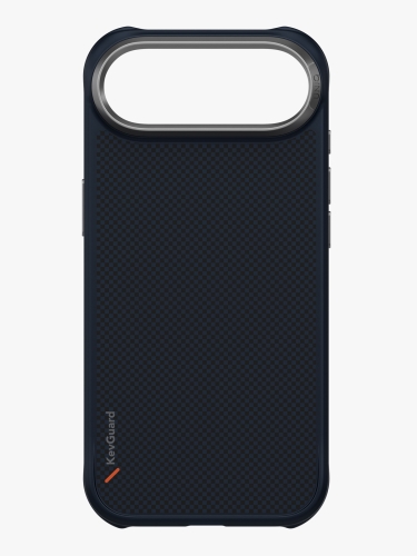 Uniq для iPhone Air чехол KEVA Kevlar Trance Blue (MagSafe)