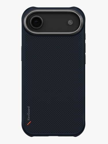 Uniq для iPhone Air чехол KEVA Kevlar Trance Blue (MagSafe)
