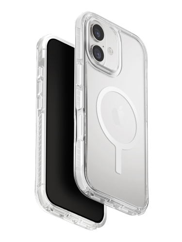 Uniq для iPhone 17 чехол Combat Blanc White (MagSafe)