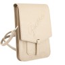 Сумка Guess Wallet Bag Saffiano Script logo для смартфонов, золотая