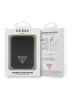 Guess картхолдер Wallet Cardslot MagSafe PU Grained leather Triangle Metal logo Black