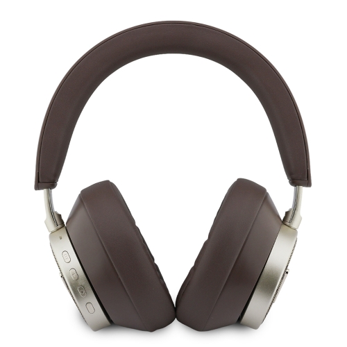 Guess наушники беспроводные накладные Bluetooth HP ENC PU 4G with Triangle Diamond Logo Brown