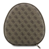 Guess наушники беспроводные накладные Bluetooth HP ENC PU 4G with Triangle Diamond Logo Brown