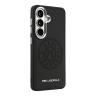 Karl Lagerfeld для Galaxy S26+ чехол PU Perforated Round logo Metal camera Hard Black (MagSafe)