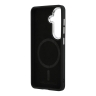 Karl Lagerfeld для Galaxy S26+ чехол PU Perforated Round logo Metal camera Hard Black (MagSafe)