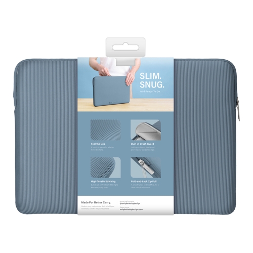Uniq для ноутбуков 15"/16" чехол Cyprus Ridge Edition Neoprene Laptop sleeve Sky Blue
