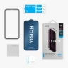 Uniq стекло для iPhone 18 Pro/17 Pro OPTIX Vision AR (DX2) Anti-Dust filter Black (+installer)