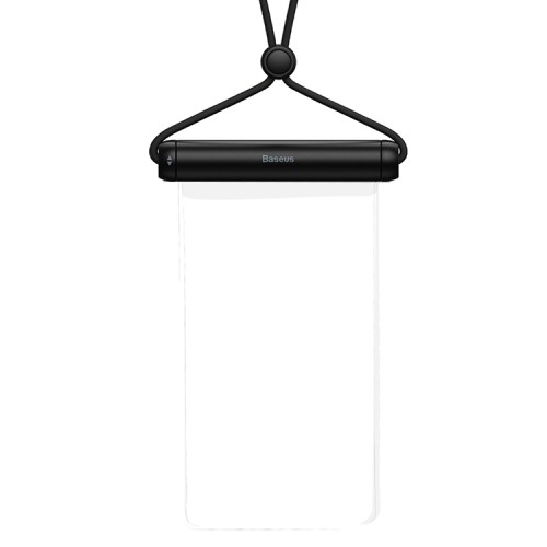 Водонепроницаемый чехол Baseus Cylinder Slide-cover Waterproof Bag Pro для смартфонов (до 7.2"), черный
