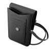 Сумка Guess Wallet Bag Saffiano Triangle logo для смартфонов, черная
