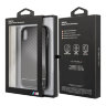 Чехол BMW M Collection Aluminium Carbon для iPhone X/XS, черный