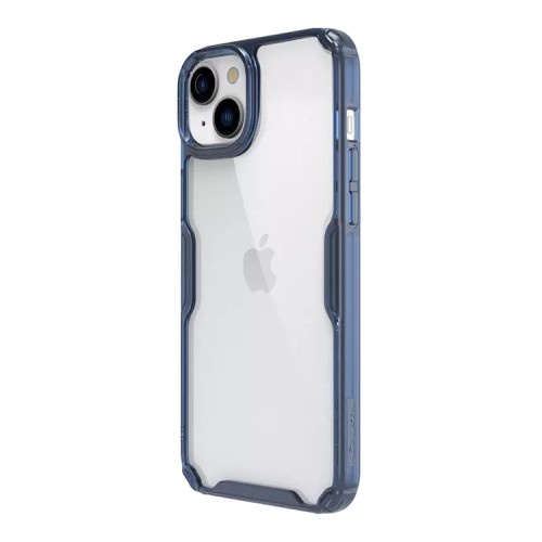 Nillkin для iPhone 15 Plus чехол Nature TPU Pro Blue