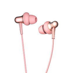 Наушники 1MORE Stylish Dual-Dynamic In-Ear E1025, розовые
