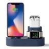 Elago Charging Hub 3 in 1 для устройств Apple, синяя EST-TRIO-JIN