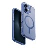 Uniq для iPhone 16 чехол Combat Pearl Blue (MagSafe)