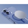 Uniq для iPhone 16 чехол Combat Pearl Blue (MagSafe)