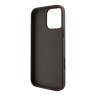 Guess для iPhone 16 Pro Max чехол PU кожа 4G Bottom stripe Metal logo Brown