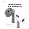Elago для Galaxy Buds 3/3 Pro накладки на наушники Ear tips Cover Grey/White