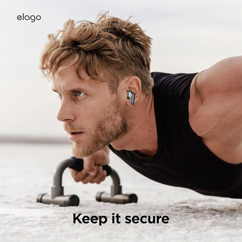 Elago для Galaxy Buds 3/3 Pro накладки на наушники Ear tips Cover Grey/White
