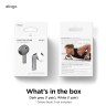 Elago для Galaxy Buds 3/3 Pro накладки на наушники Ear tips Cover Grey/White