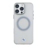 BMW для iPhone 16 Pro Max чехол Signature PC/TPU Printed Circle Metal Cam Hard Transparent (MagSafe)