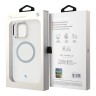 BMW для iPhone 16 Pro Max чехол Signature PC/TPU Printed Circle прозрачный (MagSafe)