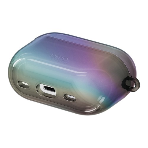 Uniq для Airpods Pro 2 чехол Iridescia (holographic) Midnight Quartz
