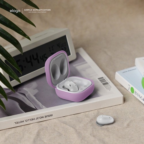 Силиконовый чехол Elago Silicone case для Galaxy Buds 2/Live/Pro, Lavender