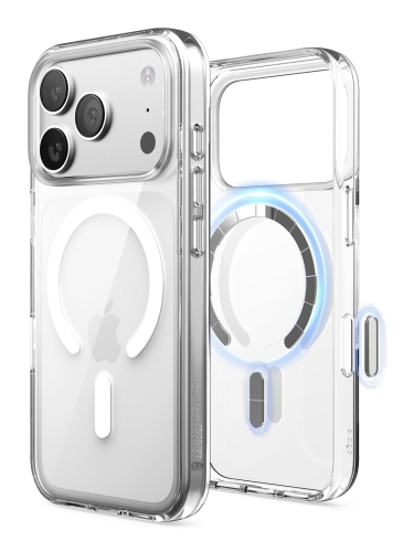 Elago для iPhone 17 Pro чехол Magnetic HYBRID (pc/tpu) Clear (MagSafe)