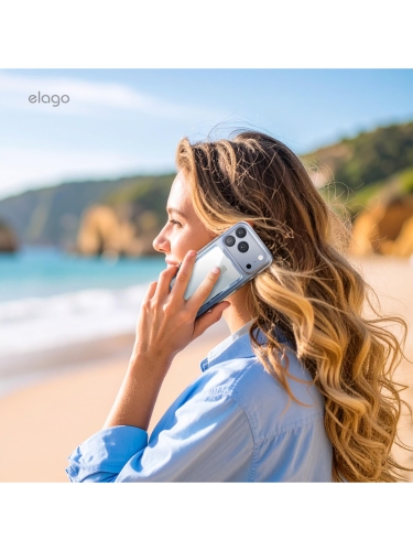 Elago для iPhone 17 Pro чехол Magnetic HYBRID (pc/tpu) Clear (MagSafe)