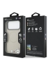 BMW для iPhone 17 Pro чехол M-series PU Full Wrapped Metal logo & Cam Hard Grey (MagSafe)
