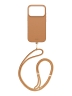 Uniq для iPhone 17 Pro чехол COEHL Strap series Mirelle Pecan Brown (MagSafe)