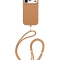 Uniq для iPhone 17 Pro чехол COEHL Strap series Mirelle Pecan Brown (MagSafe)