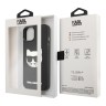 Karl Lagerfeld 3D Rubber Choupette's head Hard чехол для iPhone 13 mini, черный