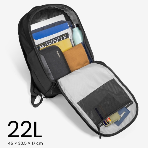 Tomtoc Travel рюкзак UrbanEx-T77 Laptop Backpack 16" (Win)/22L Black