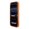 Guess для iPhone 17 Pro чехол IML Script Metal logo and Camera Hard Orange (MagSafe)