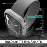Чехол со стеклом Elago Clear Shield case 9H glass для Apple Watch 41 мм, прозрачный (матовый)