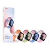BlueO для Apple Watch 44/45/46/49 mm ремешок Lollipop Silicone Watch Band White Orange