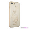 Чехол Guess Studs & Sparkles Hard Butterflies для iPhone 7 Plus/8 Plus, золотой