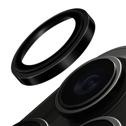 Uniq стекло сапфировое для iPhone 15 Pro OPTIX Camera Sapphire Lens Stainless steel Black