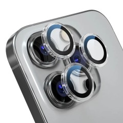 BlueO стекло для iPhone 16 Pro/16 Pro Max, Camera lens Acrylic frame 3 шт. Clear (+installer)