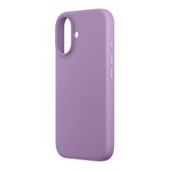 Uniq для iPhone 16 чехол силиконовый LINO Grape Pink (Magsafe)