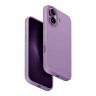 Uniq для iPhone 16 чехол силиконовый LINO Grape Pink (Magsafe)