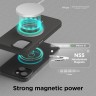 Elago для iPhone 15 чехол Soft silicone (Liquid) Black (MagSafe)