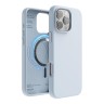 Elago для iPhone 16 Pro чехол Soft silicone (Liquid) Light Blue (MagSafe)